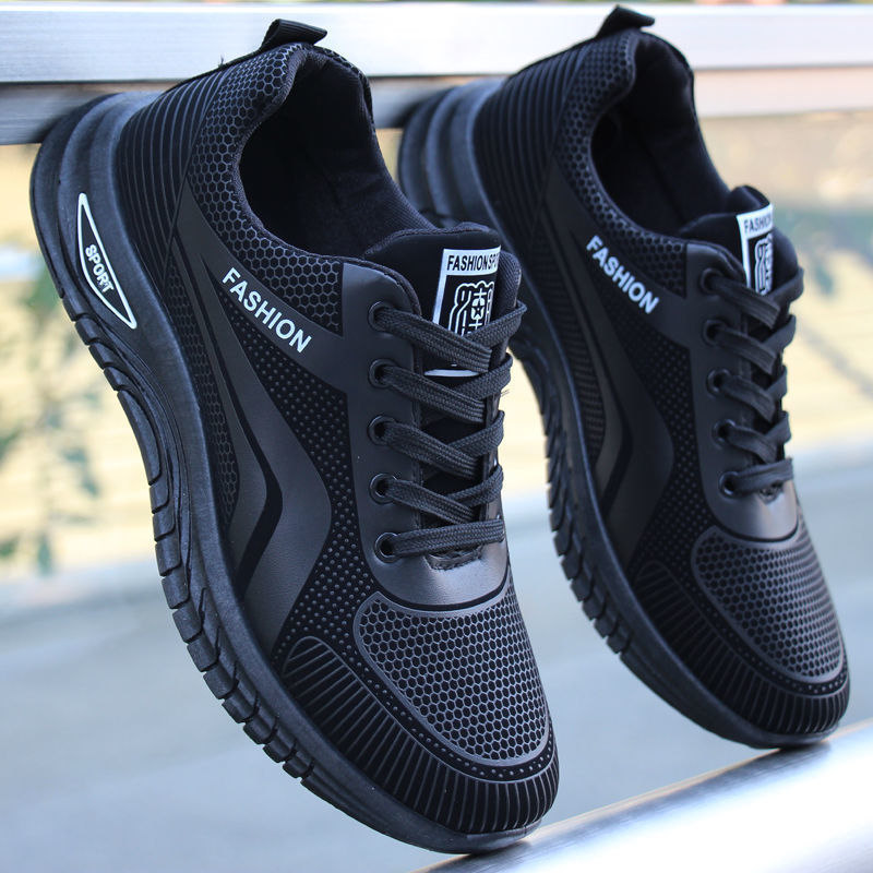 Wearclo | Men's Athletic Sneakers with Flame Detail