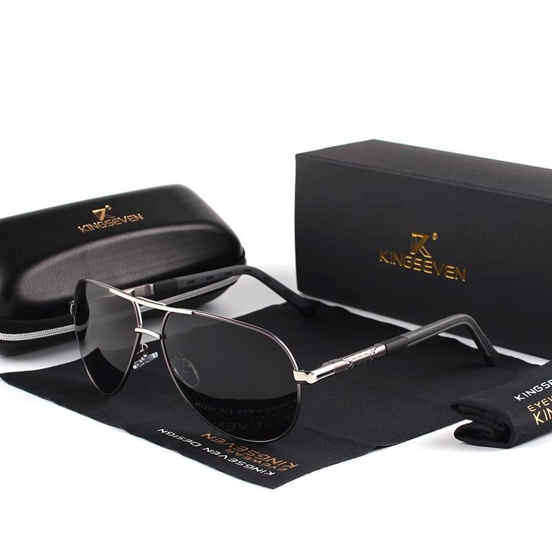 Wearclo | Men's Aviator Polarized Sunglasses