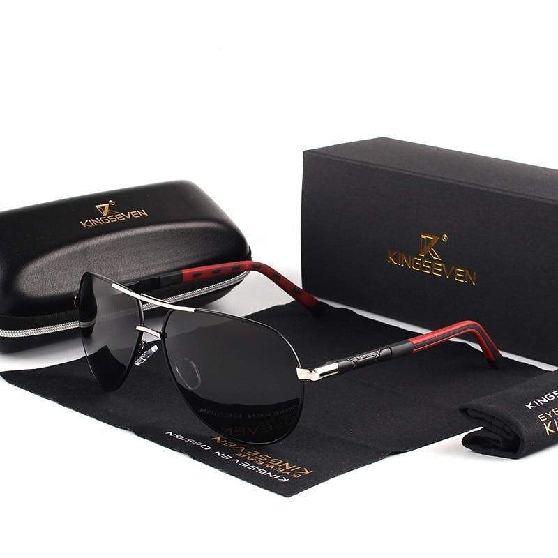 Wearclo | Men's Aviator Polarized Sunglasses