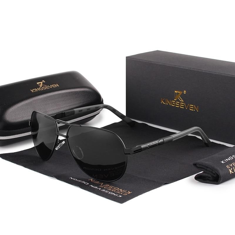 Wearclo | Men's Aviator Polarized Sunglasses