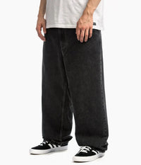 Wearclo | Relaxed Fit Wide Leg Skate Jeans