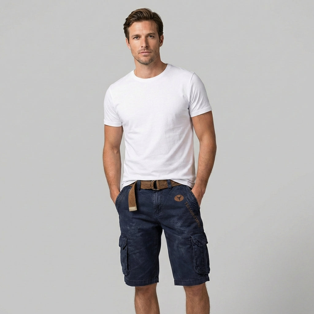 Wearclo | Men's Cargo Shorts with Multiple Pockets