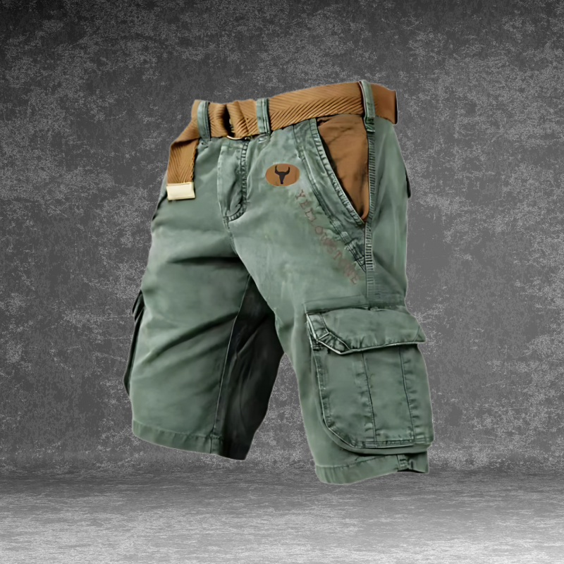 Wearclo | Men's Cargo Shorts with Multiple Pockets