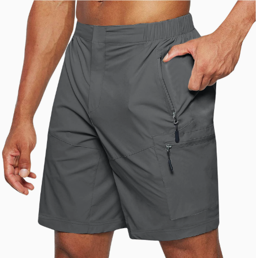 Wearclo | Men's Cargo Shorts with Zipper Pockets