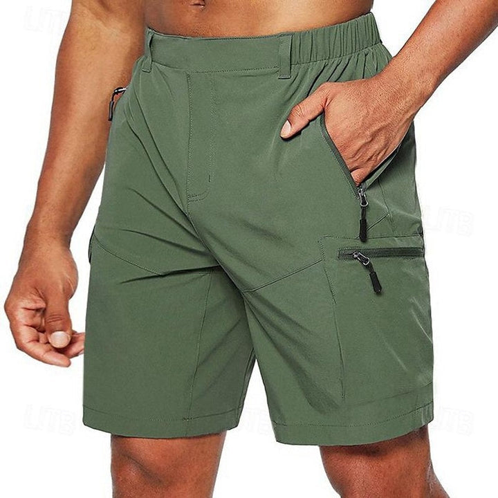 Wearclo | Men's Cargo Shorts with Zipper Pockets