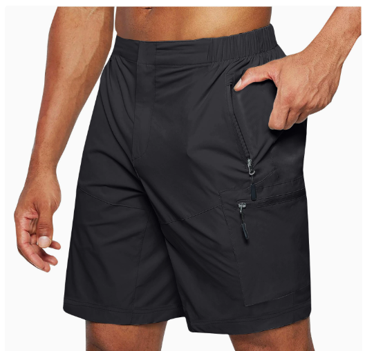 Wearclo | Men's Cargo Shorts with Zipper Pockets