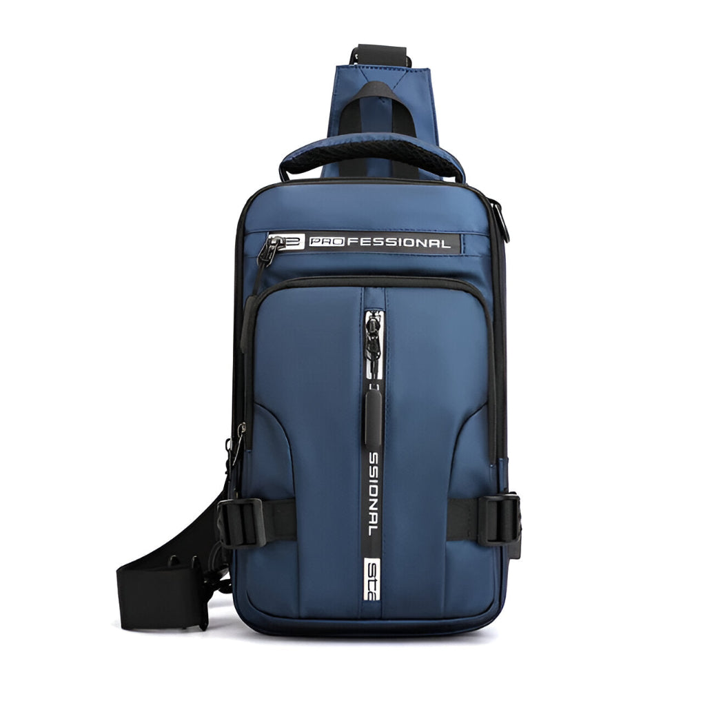 Wearclo | Men's Convertible Sling Backpack with Anti-Theft Design