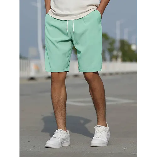 Wearclo | Men's Drawstring Waist Shorts