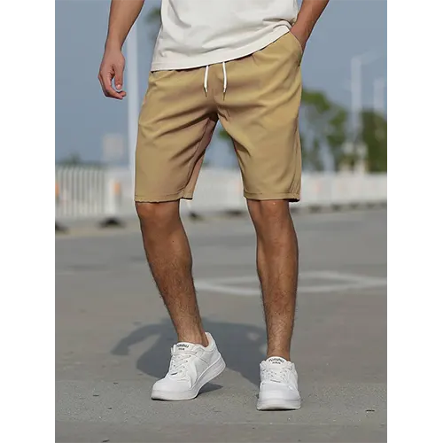 Wearclo | Men's Drawstring Waist Shorts