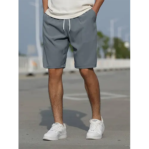 Wearclo | Men's Drawstring Waist Shorts
