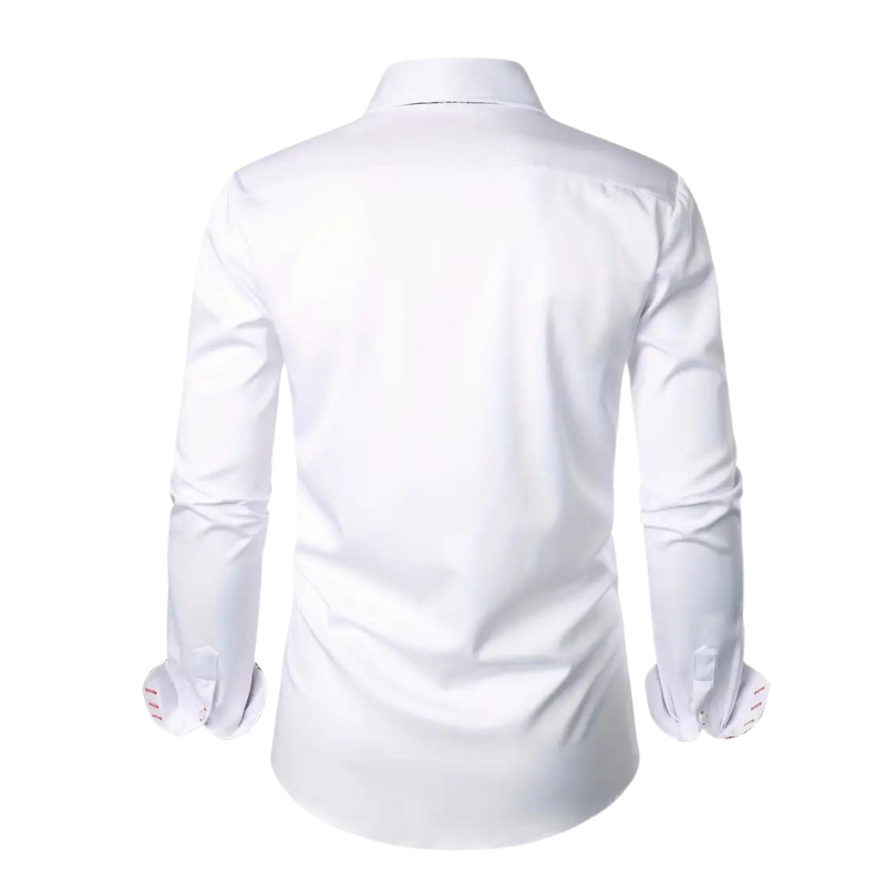 Wearclo | Men's Dress Shirt with Paisley Detail