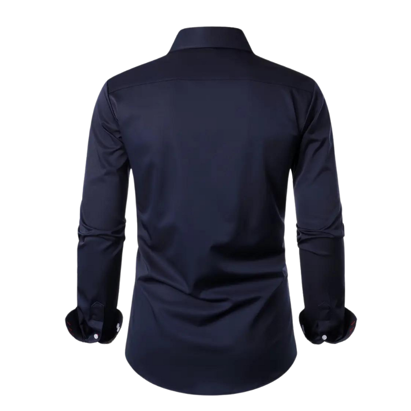 Wearclo | Men's Dress Shirt with Paisley Detail