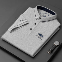 Wearclo | Men's Embroidered Premium Polo Shirt