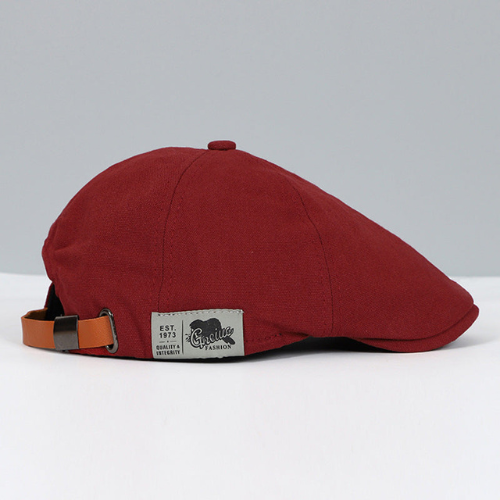Wearclo | Men's Flat Cap with Adjustable Strap