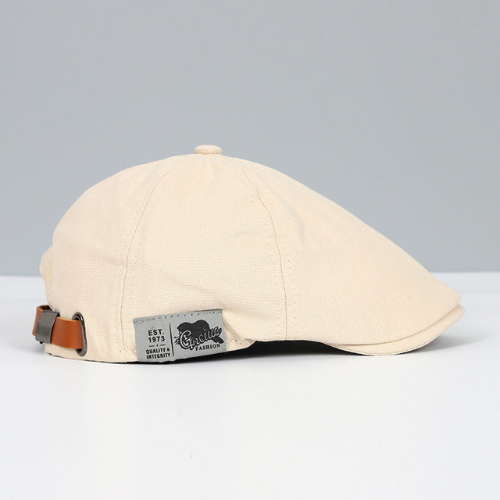Wearclo | Men's Flat Cap with Adjustable Strap