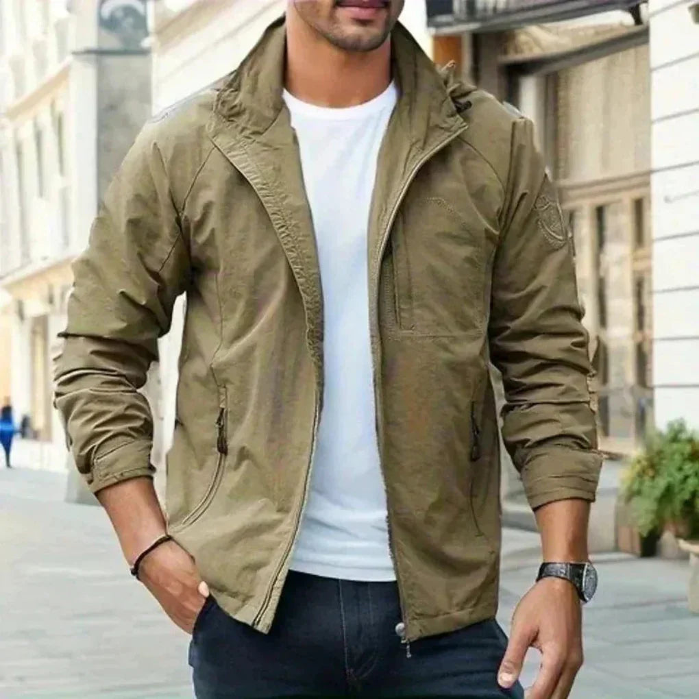 Wearclo | Men's Lightweight Hooded Jacket