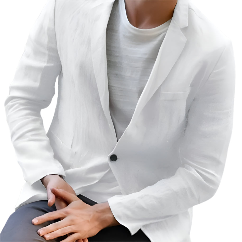 Wearclo | Men's Lightweight Linen Blazer
