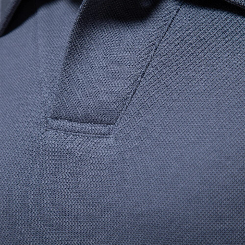 Wearclo | Men's Long Sleeve Polo Shirt