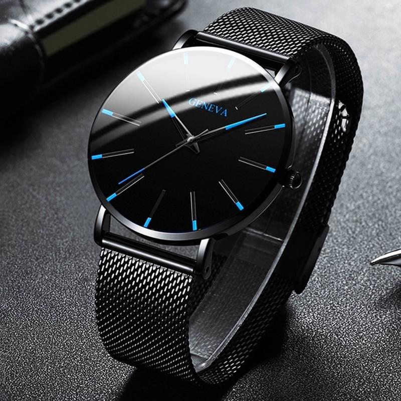 Wearclo | Men's Minimalist Analog Watch – Sleek Design