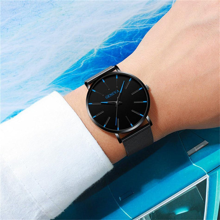 Wearclo | Men's Minimalist Analog Watch – Sleek Design