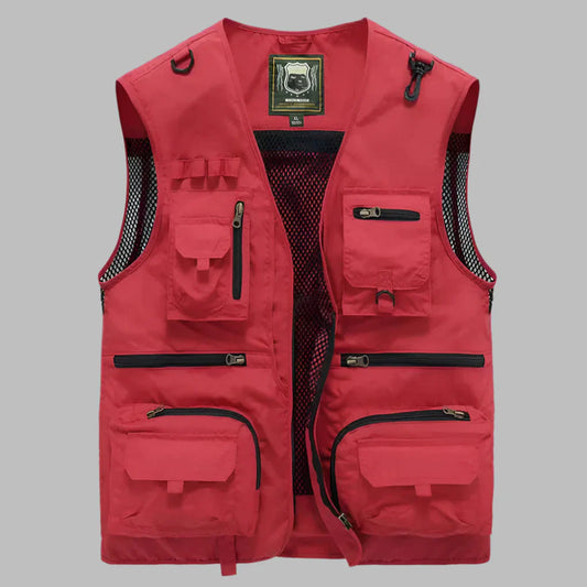 Wearclo | Men's Multi-Pocket Outdoor Vest