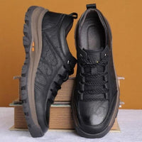 Wearclo | Men's Supportive Orthopedic Lace-Up Shoes