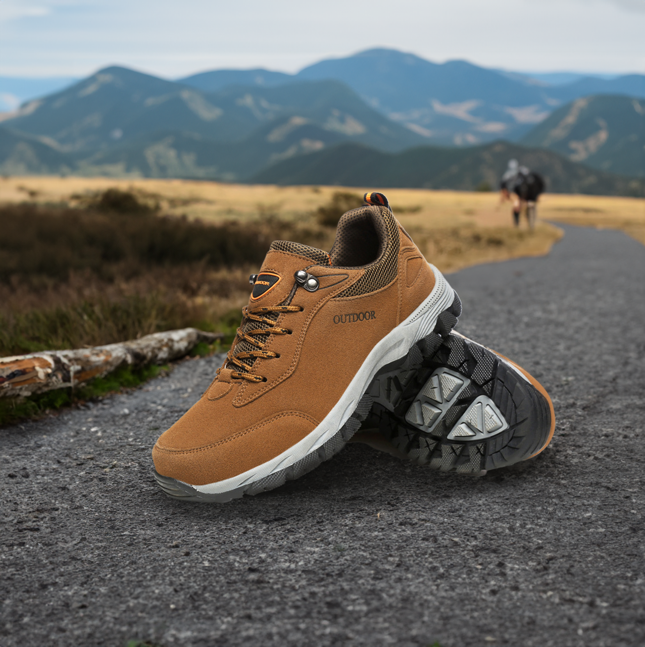 Wearclo | Men's Orthopedic Walking Shoes with Arch Support