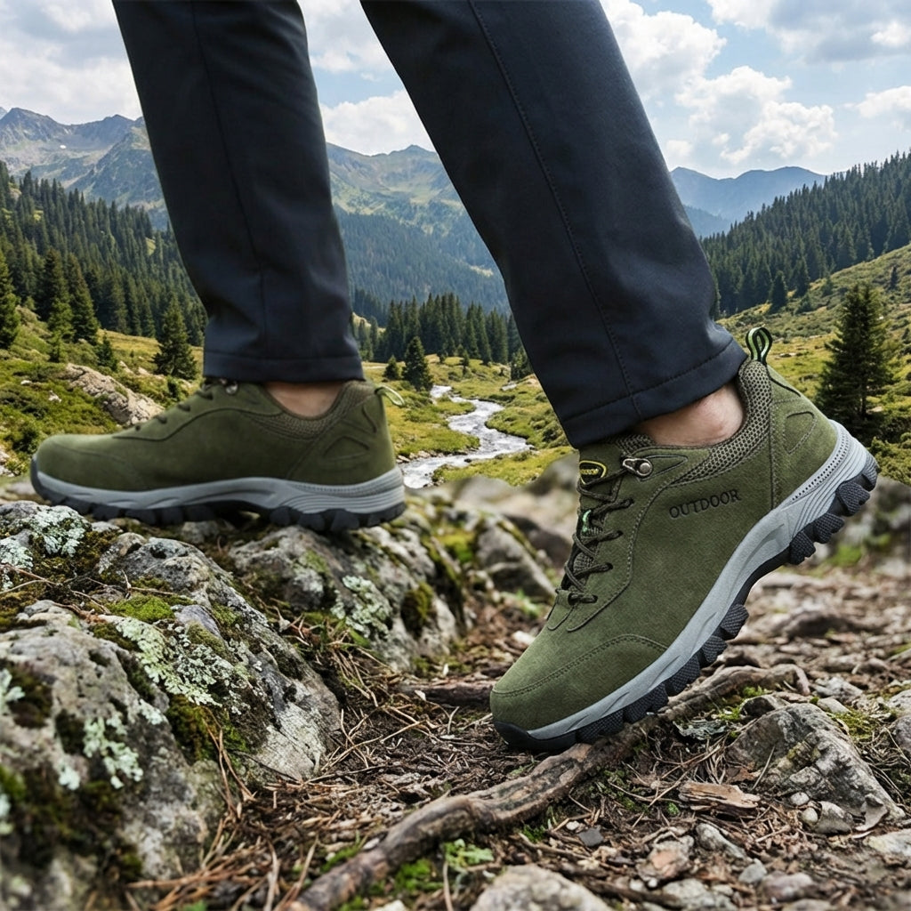 Wearclo | Men's Orthopedic Walking Shoes with Arch Support