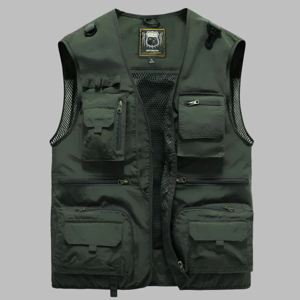 Wearclo | Men's Outdoor Multi-Pocket Vest