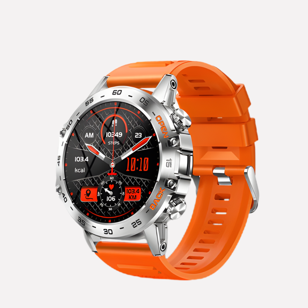 Wearclo | Men's Outdoor Smartwatch with GPS & AMOLED Display