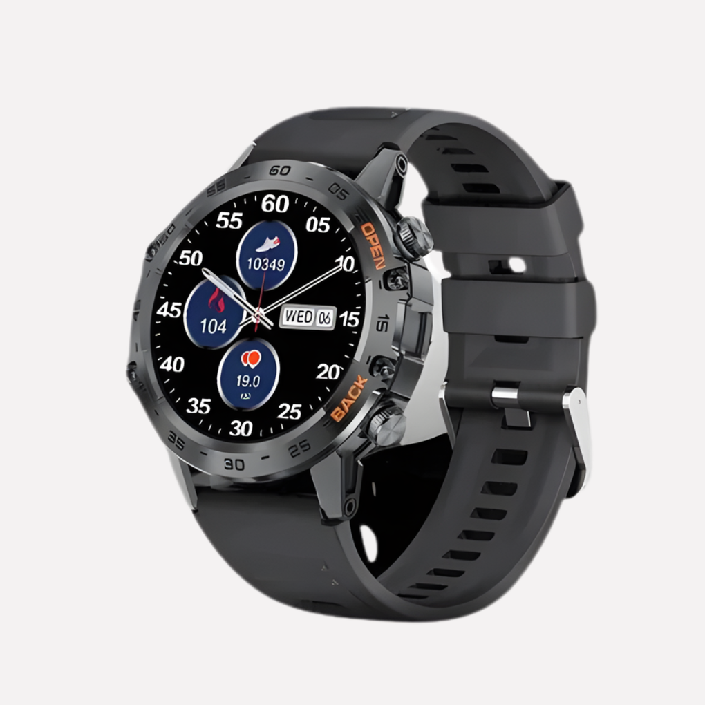 Wearclo | Men's Outdoor Smartwatch with GPS & AMOLED Display