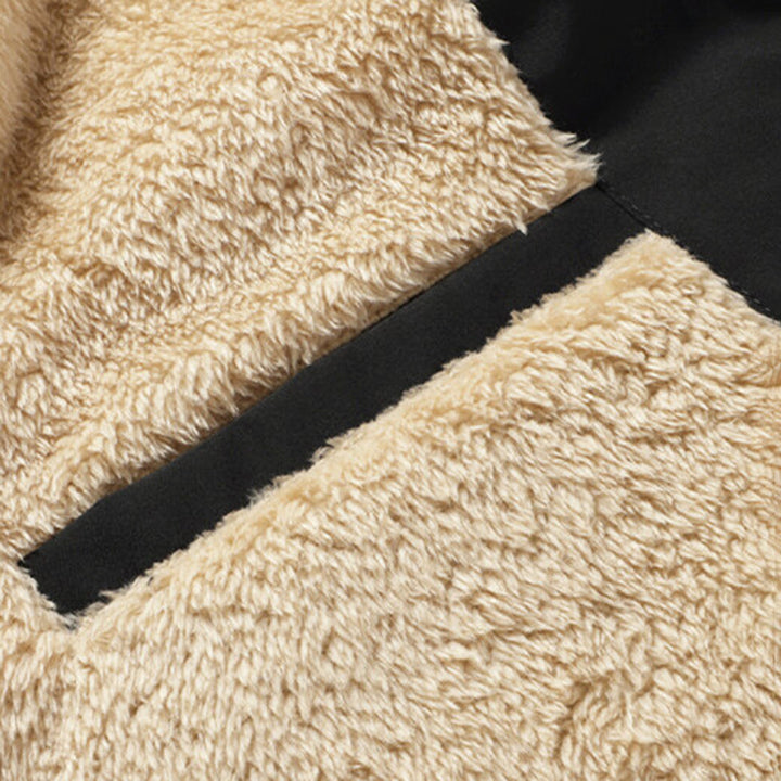 Wearclo | Men's Padded Gilet With Shearling Lining
