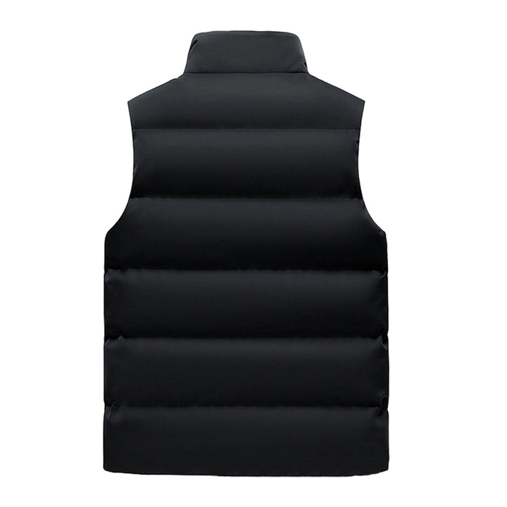 Wearclo | Men's Padded Gilet With Shearling Lining