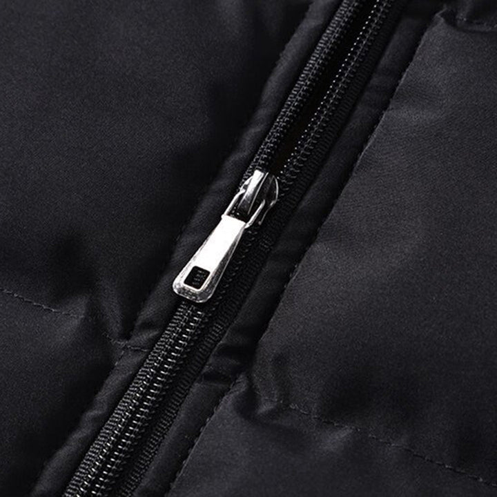 Wearclo | Men's Padded Gilet With Shearling Lining