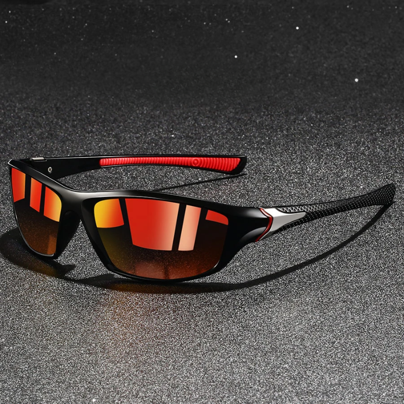 Wearclo | Men’s Polarised Sunglasses – UV400 Protection with Lightweight Metal Frame