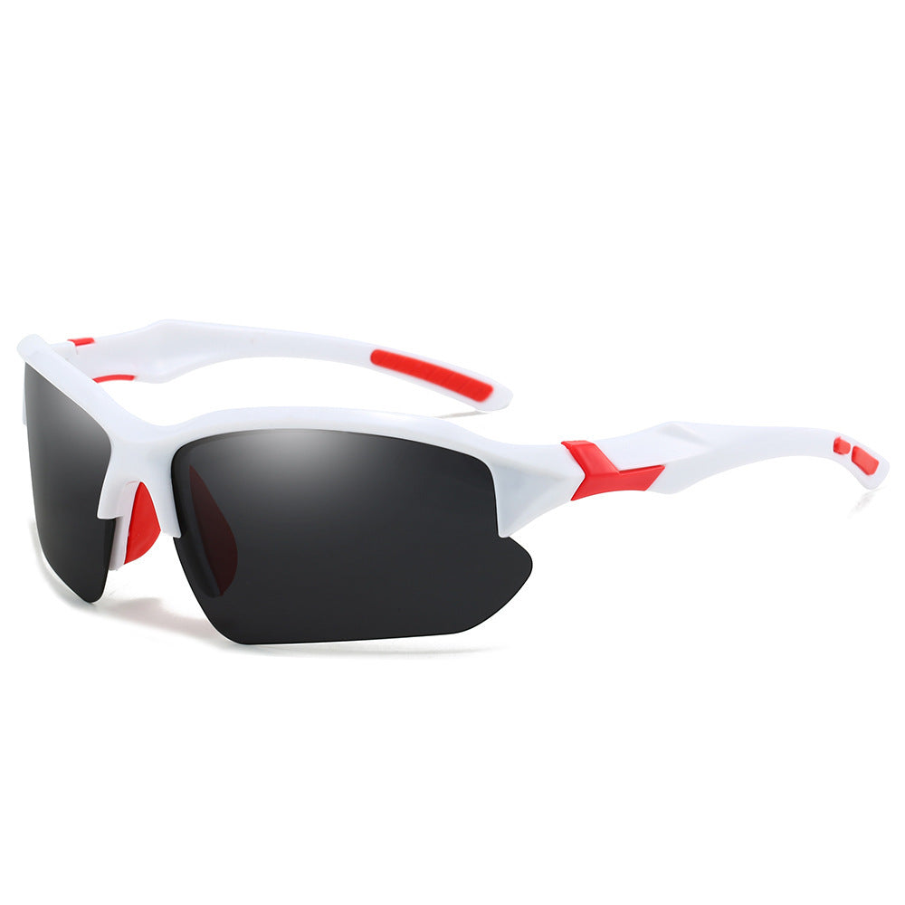 Wearclo | Men's Polarized Sports Sunglasses with Wrap-Around Frame