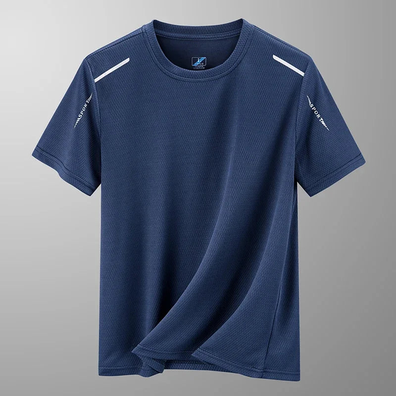Wearclo | Men's Quick Dry Athletic T-Shirt with Reflective Detail