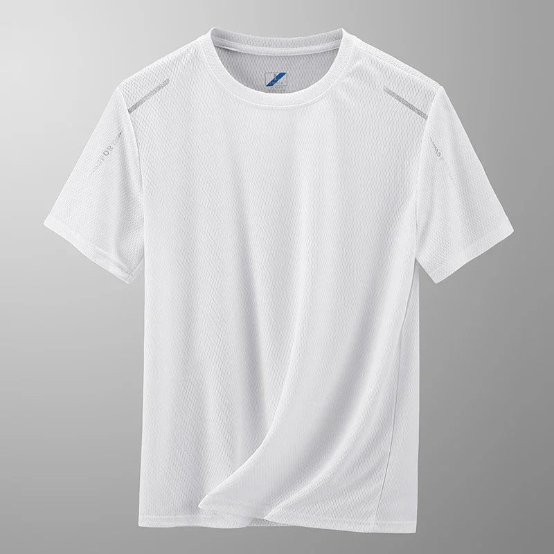 Wearclo | Men's Quick Dry Athletic T-Shirt with Reflective Detail