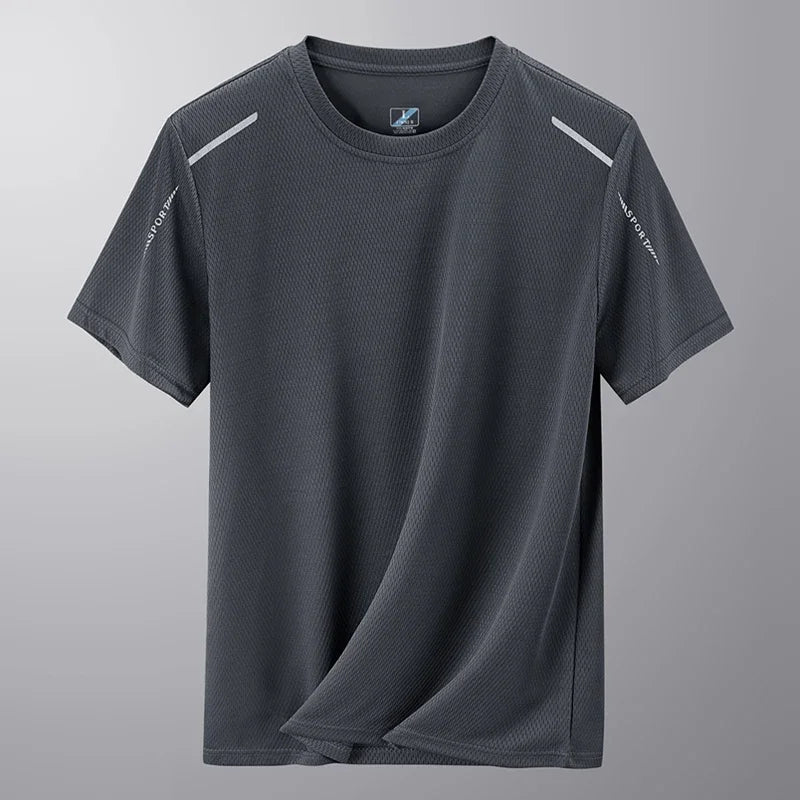 Wearclo | Men's Quick Dry Athletic T-Shirt with Reflective Detail