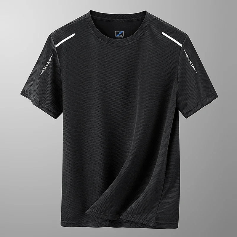 Wearclo | Men's Quick Dry Athletic T-Shirt with Reflective Detail