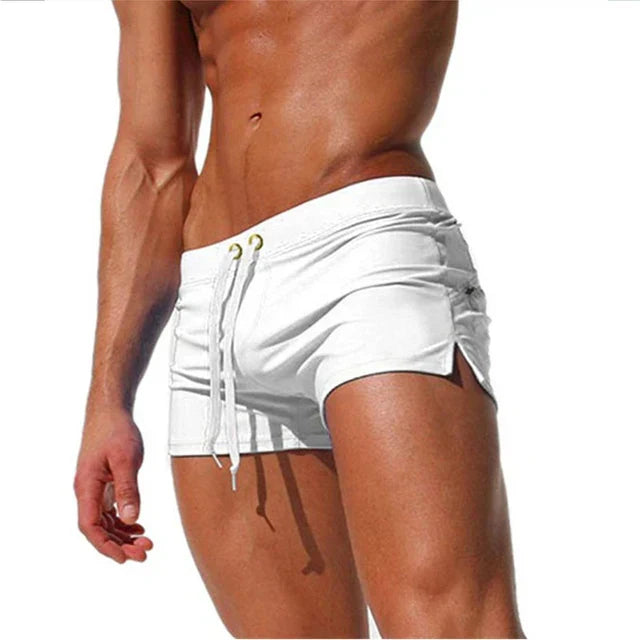 Wearclo | Men's Quick Dry Swim Shorts with Drawstring Waist
