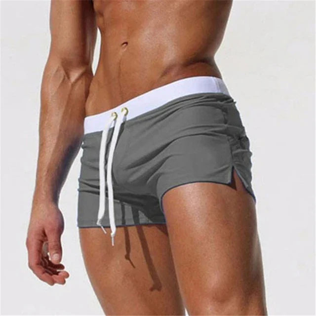 Wearclo | Men's Quick Dry Swim Shorts with Drawstring Waist