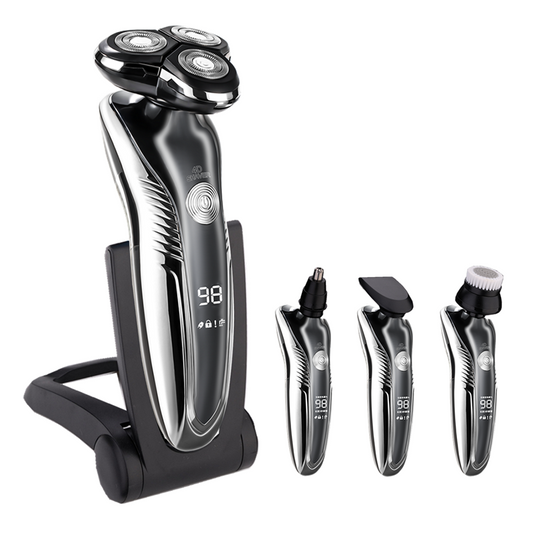 Wearclo | Men's Rechargeable Rotary Shaver for Wet & Dry Use