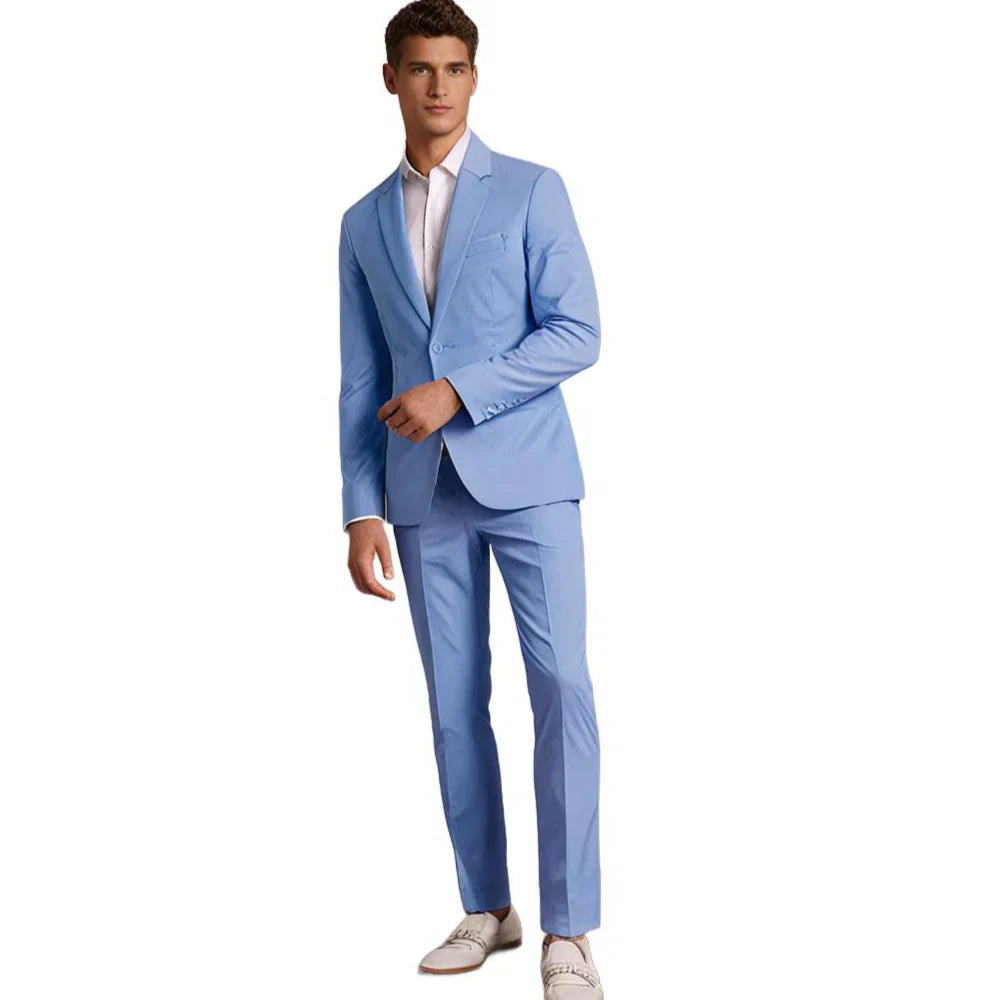 Wearclo | Men's Slim-Fit Suit Set