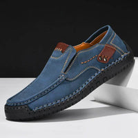 Wearclo | Men's Supportive Slip-On Loafers