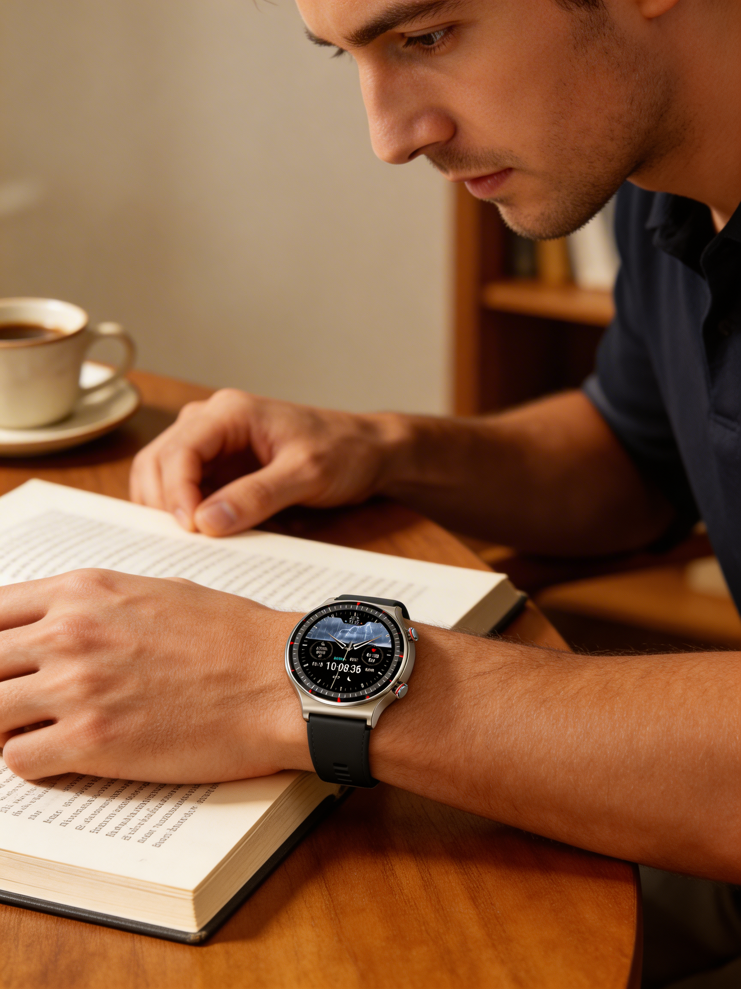 Wearclo | Men's Smartwatch with Full Touch HD Display