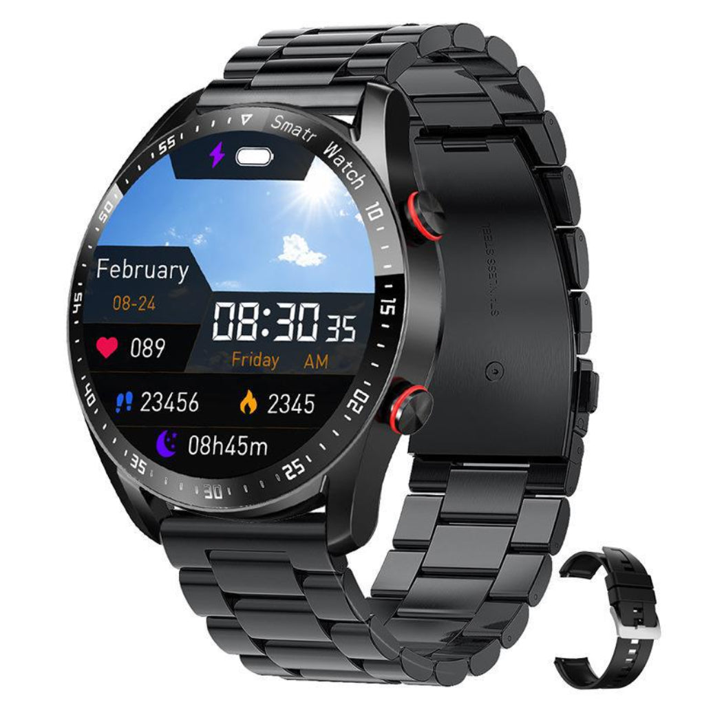 Wearclo | Men's Smartwatch with Health Tracking & Bluetooth Calls