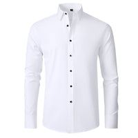 Men's Stretch Button-Down Shirt - Comfortable & Wrinkle-Resistant