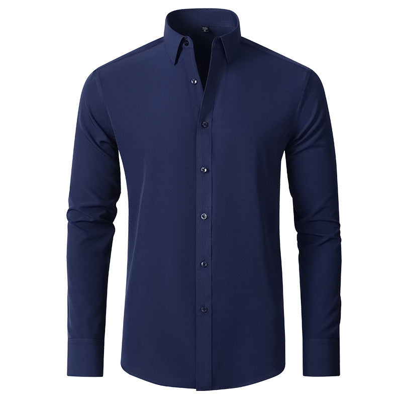 Wearclo | Men's Stretch Dress Shirt - Wrinkle Free