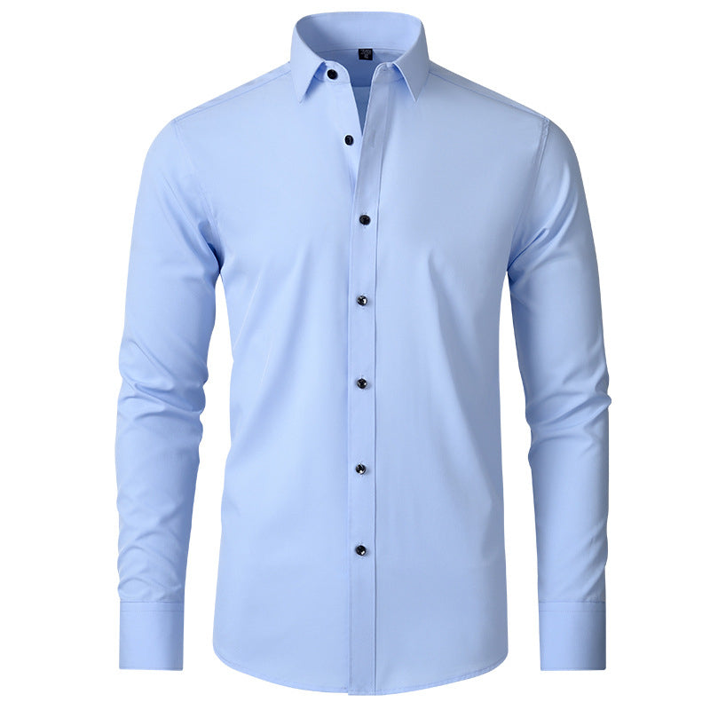 Wearclo | Men's Stretch Dress Shirt - Wrinkle Free